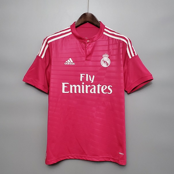 AAA Quality Real Madrid 14/15 Away Pink Soccer Jersey